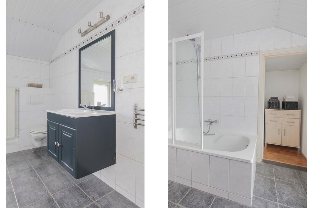 Pagina 7 van 19 Slaapkamer 3 (8,35 m²): Deze slaapkamer heeft ook een inbouwkast en ook hier is de vloer linoleum in hout motief.