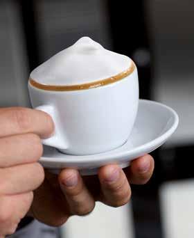 het hoogste baristaniveau. Van espresso macchiato via flat white tot cappuccino Fujiyama.