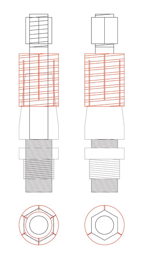 TECHNISCHE SPECIFICATIES DRUKMICROPAAL LIFT PILE VAN GEWALST STAAL 60X8 mm De micropaal Novatek