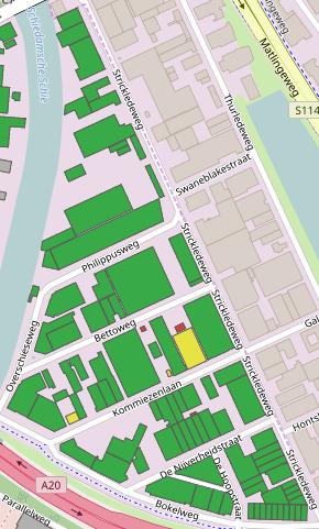 Potentie De gemeente Schiedam heeft aangegeven te willen focussen op de bedrijventerreinen Spaanse Polder (Schiedamse deel) en s- Graveland-Zuid.