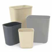 5 l 12 FG295200 BEIG Rechthoekige afvalbak Polyethyleen 25 x 17 x 25.7 cm 7.7 l 6 FG295500 GRAY Rechthoekige afvalbak Polyethyleen 28.9 x 21 x 30.8 cm 12.