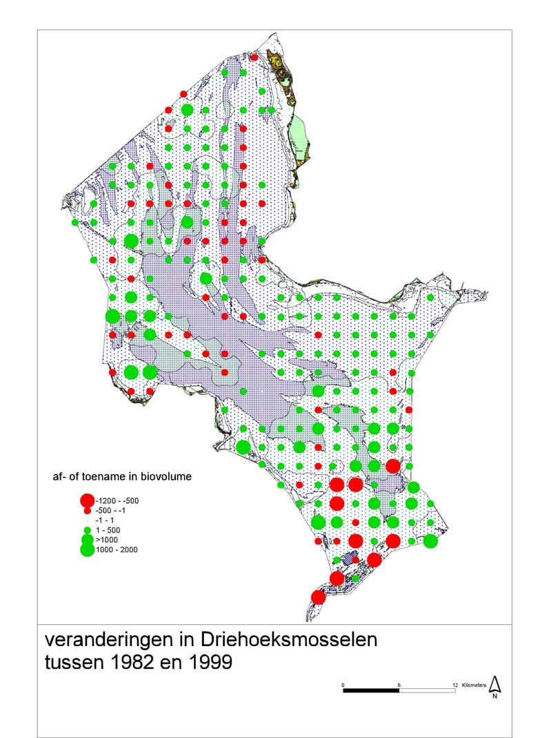 het voorkomen van de concentraties duikeenden (in bijlage 2).