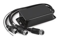 camera/ monitor-serie (adapterkabels vereist voor Elite-serie) verbruik: 8,4 Watt : 0,7 Amp.