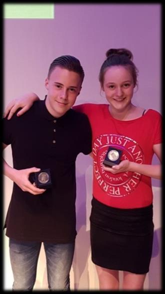 Zilveren gemeentelijke sportpenning voor Amber en Michael Bij het Helderse Sportgala worden alle Nederlandse kampioenen