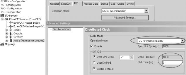 Motion-Control via EtherCAT Voorbeeld TwinCAT 7 7.