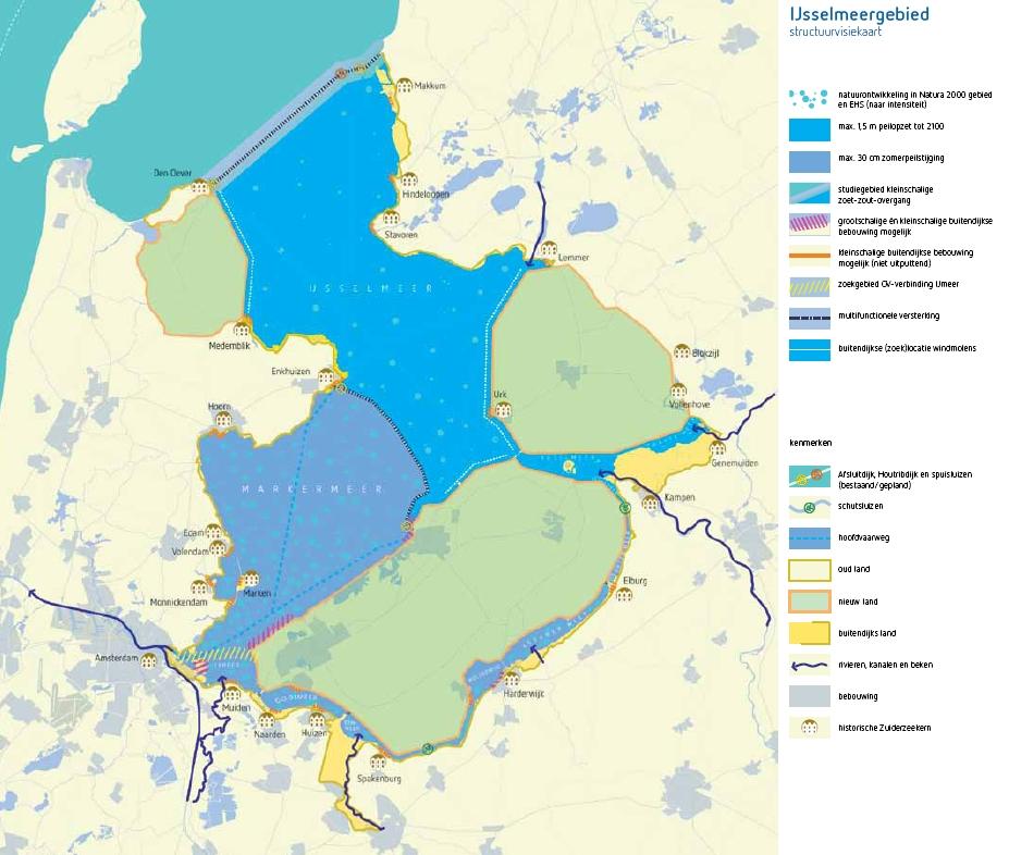 Figuur 5.3 Ontwikkeling watersport in de 3 subregio's van het IJsselmeergebied (Stichting Waterrecreatieadvies, 2010) In de afgelopen jaren was er geen groei meer.