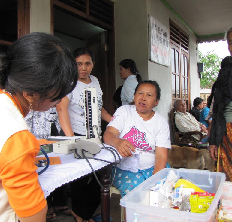 000 Arme mensen in de afgelegen gebieden van Java hebben nauwelijks toegang tot medische zorg.