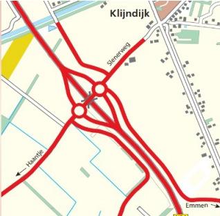 De verkeerskundige effecten zijn binnen dit gebied bepaald. Voor wat betreft de realisatie van de aansluiting Slenerweg is het verkeersmodel aangepast.