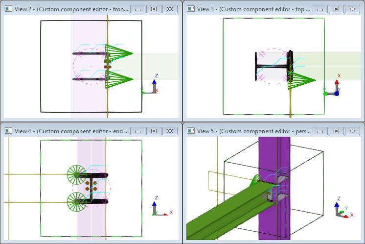 U kunt bijvoorbeeld extra bouten of schotjes van de component toevoegen.