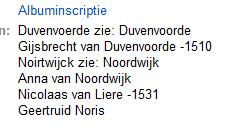 P 065 fol 057r. Arn. Van Duvenvoerde (-1610). S.l. 3 mei 1583. Van Duvenvoorde: gevierendeeld, 1 en 4. in goud drie zwarte wassenaars; 2 en 3.