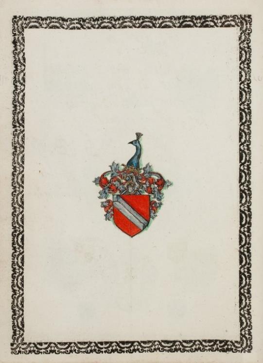 Dekkleden: rood en zilver. P 021 fol 74r Thiery de Haestrecht (-1623). S.l. 1594. Dirk van Haestrecht.
