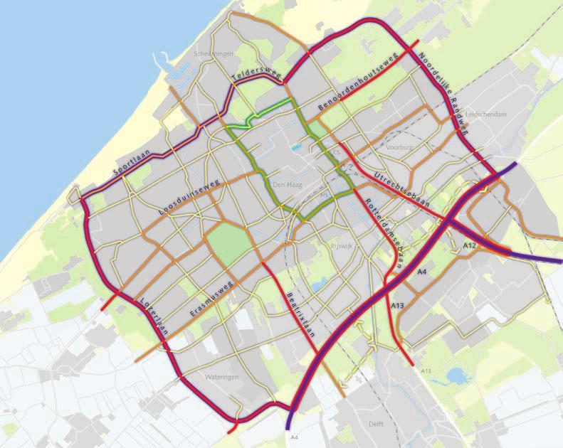 12 haagse nota mobiliteit samenvatting bundelen, ordenen en inpassen van het autoverkeer 5.