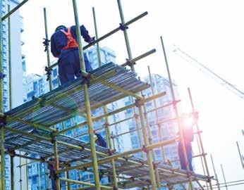 Versterkende actie in de bouwsector Ook NAVB lanceert campagne Veilig werken op hoogte Vallen van hoogte van een persoon of van een voorwerp blijft in de bouwsector de belangrijkste oorzaak van