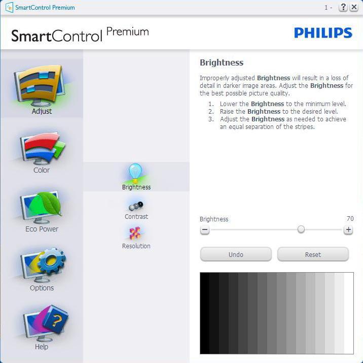 Start met Standard pane (standaardvenster) Menu Adjust (Aanpassen) Met het menu Adjust (Aanpassen)