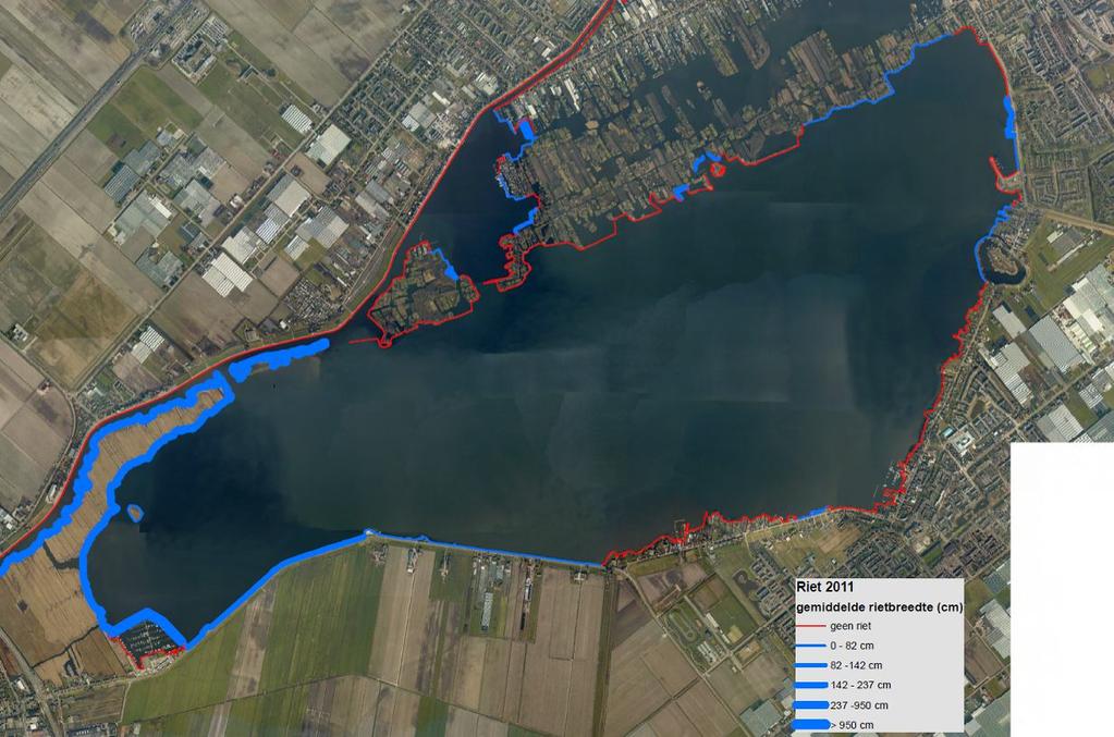 slootjes plaatsvindt. Uiteraard is baggeren van deze slootjes wel zinvol om problemen met de scheepvaart en stankoverlast te voorkomen. Dit behandelen we bij diagnose 3 (ESF 9). Figuur 10.