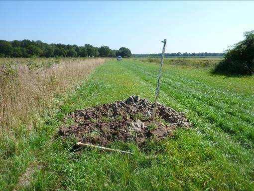 grof zand grondwater op -130 cm Groeiplaatsonderzoek Heijbroeck te