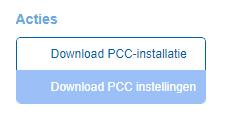 naam, vervolgens op Communication Center Klik op: Download PCC-installatie.