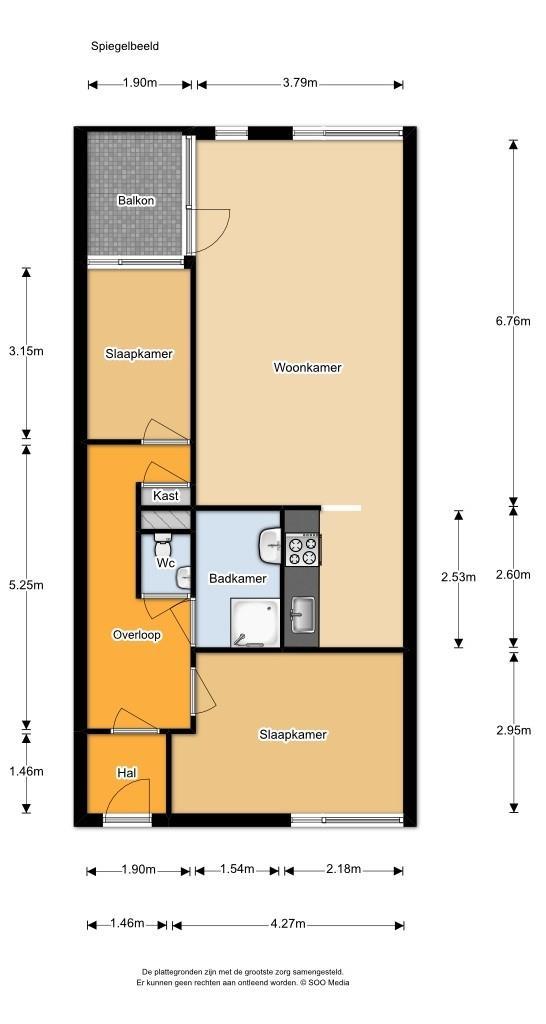 Plattegrond Dorpsstraat vo