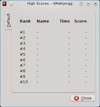 Wanneer u een score behaalt die hoog genoeg is om in de lijst te worden opgenomen, wordt u gevraagd uw naam in te voeren. Spel Bordbewerker Opent de bewerker voor het bord.