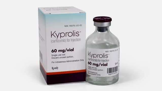 Carfilzomib (Kyprolis ) Carfilzomib is in België beschikbaar als medisch noodprogramma bij patiënten met een herval vanaf 2 e lijn in combinatie met lenalidomidedexamethasone.