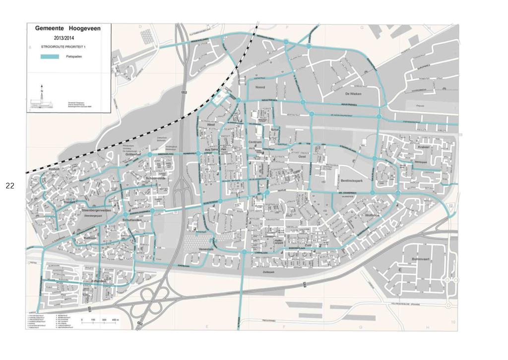 Gemeente Hoogeveen 2013/2014 STROOIROUTE PRIORITEIT 1 ^ ' i., 22..;.. v. x Tra»**' M. MMMPMM ni.