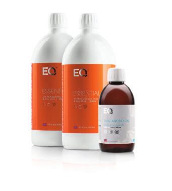 EQ PURE ESSENTIAL - ons nieuwe concept met EQ Pure Arctic Oil & EQ Essential EQ PURE ESSENTIAL-CONCEPT Het Pure Essential-concept Het EQ Pure bestaat uit twee Eqology Essential Concept producten EQ