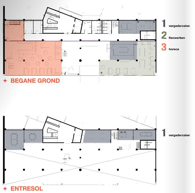 Plattegrond begane