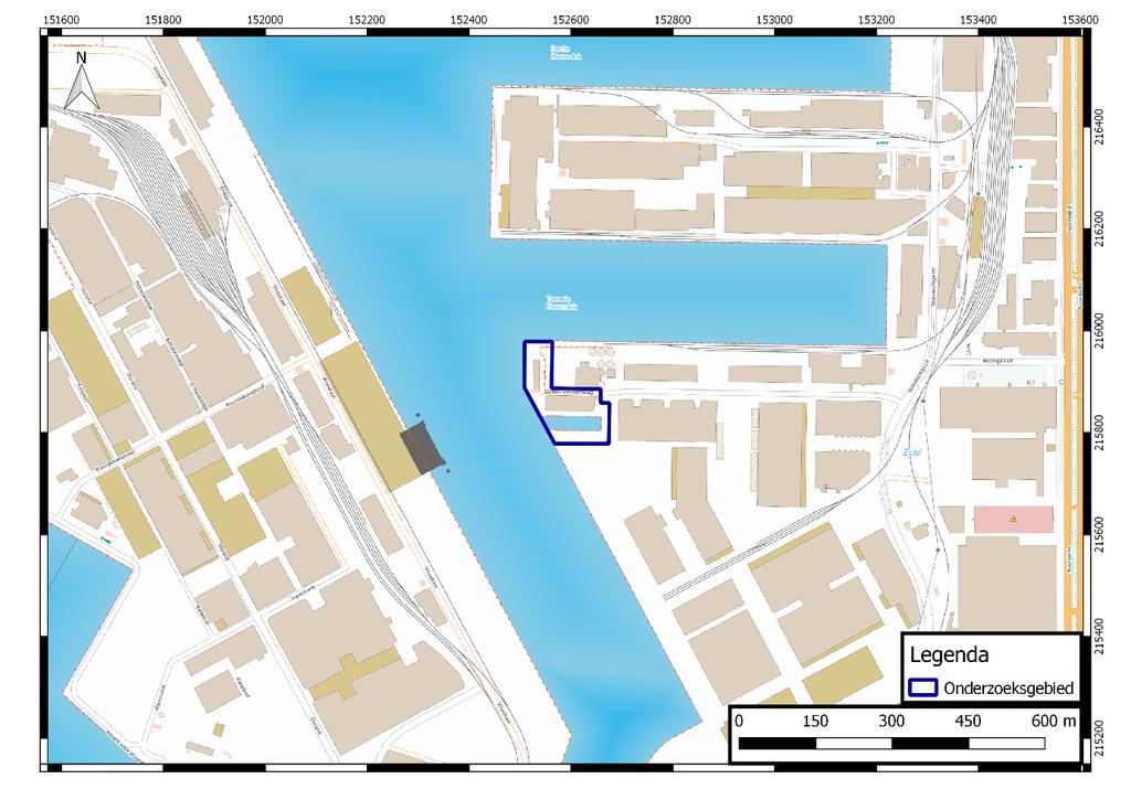 3 ASSESSMENTRAPPORT: LANDSCHAPPELIJKE ANALYSE 3.1 TOPOGRAFISCHE SITUERING 3.1.1 TOPOGRAFIE Het studiegebied is gelegen in de industriezone van de Antwerpse Haven.
