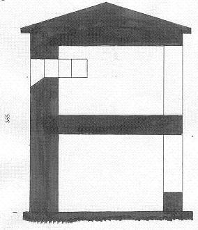 de historische linie (tekening Buro4 en gemeente Weert) De elementen van de Peel-Raamstelling die zijn gebouwd zijn door Bureau Stellingbouw zijn in donkerblauw en in rood