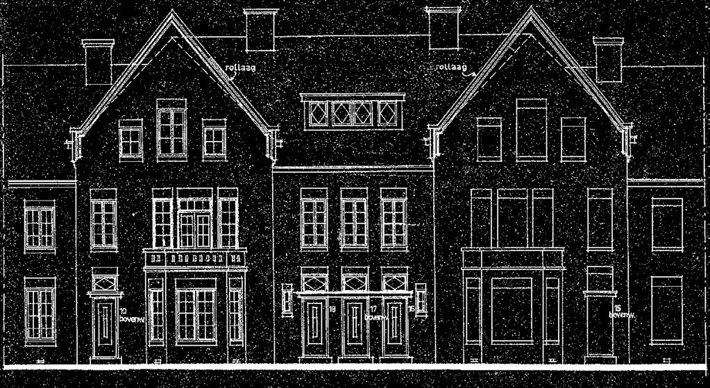 15-19 Javaplein 15-19 1921, architect: M.E.