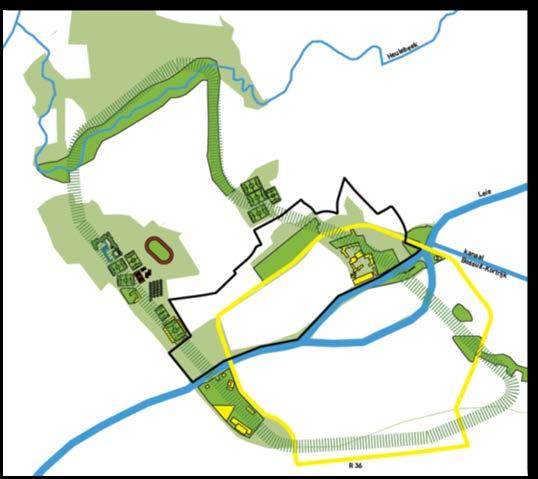 Uitzonderlijke plekken met een specifieke invulling: landmarks