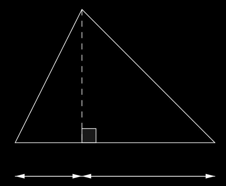 Opgave 104: Bereken de omtrek van deze driehoek