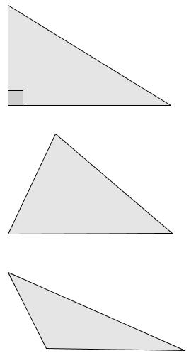 4.4 Driehoeken In de vorige paragrafen heb je kennis gemaakt met rechte figuren en met cirkels. Het laatste figuur waarmee je kennis gaat maken is de driehoek.