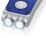 10416200 10416201 // ORCUS SLEUTELHANGER EN FLESOPENER PS Plastic. Enkelvoudig wit LED licht. Metalen flesopener. Metalen split sleutelring. Aan-/uitdrukknop aan de achterkant. Batterij inbegrepen.