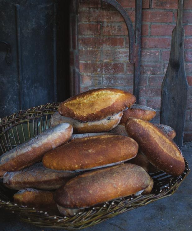 HET GEHEIM VAN FRANS BROOD Het geheim van Frans brood: geen broodverbeteraars, geen varkensvet, geen mensenhaar en geen conserveringsmiddelen En gebakken in een houtgestookte oven.