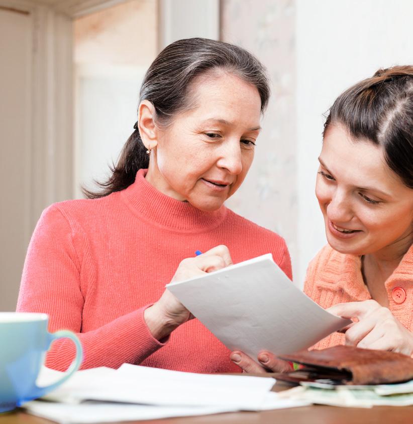 11 Ik doe alles zelf. Maar formulieren vind ik moeilijk. Daar helpt iemand mee. Financiën Soms is het lastig om overzicht te houden op uw inkomsten en uitgaven.