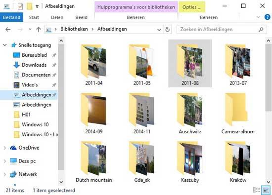 En door het maken van foto's met verschillende apparaten en het opslaan van digitale foto's op verschillende locaties op verschillende media, kan het overzicht redelijk snel verloren gaan.