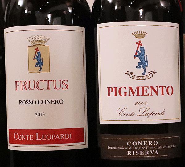 ***+ Lanari 2015 - Rosso Cònero DOC Classico Uit de Fibbio wijngaard met 10 tot 30 jaar oude stokken. Vergist gedurende 15-20 dagen.