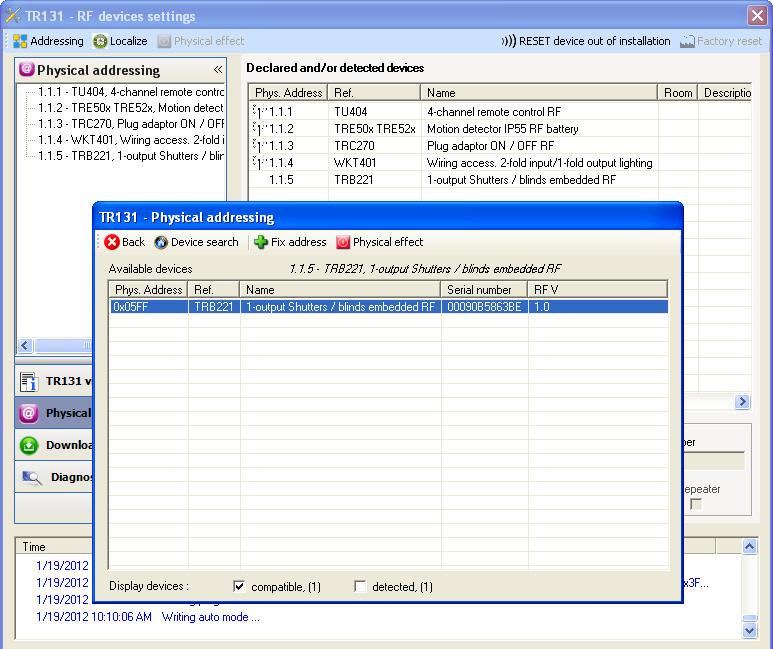 2.3 Configuratie met TR131 (ETS versie > 3.