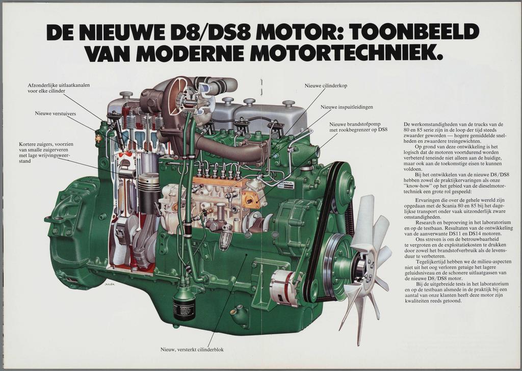 DEE NIEUWE D8/DS8 MOTOR: TOONBEELD VANN MODERNE MOTORTECHNIEK.