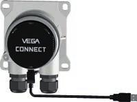 7: Aansluiting van de VEGADIS 8 op de sensor en de PC, bediening via PC met PACTware/DTM Voedingsspanning/signaaluitgang sensor VEGADIS 8 VEGACONNECT 0 ma/hart-signaalkabel Sensor PC