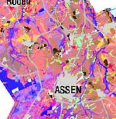 Het omringende landschap is een jong landschap. De meeste grootschalige ontginningen werden eind 19 e eeuw-begin 20 e eeuw uitgevoerd.