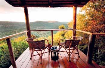 Hotels Isibindi Zulu Lodge ***(*) Reilly s Rock Hilltop Lodge ***(*) Ligging: In het privé-ecoreservaat Isibindi Game Reserve, in het ruige Zululand, oostelijk Zuid-Afrika.