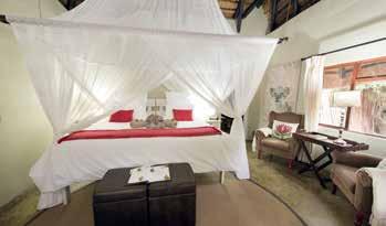 Hotels Kambaku Lodge **** Gomo Gomo Game Lodge **** Ligging: In het hart van het Timbavati privaat wildreservaat dat grenst aan het Krugerpark.