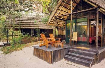 Strandverblijf Kosi Forest Lodge ***(*) Thonga Beach Lodge ****(*) Ligging: Privélodge gelegen in de onaangetaste wildernis van het isimangaliso Wetland Park in oostelijk Zuid-Afrika.