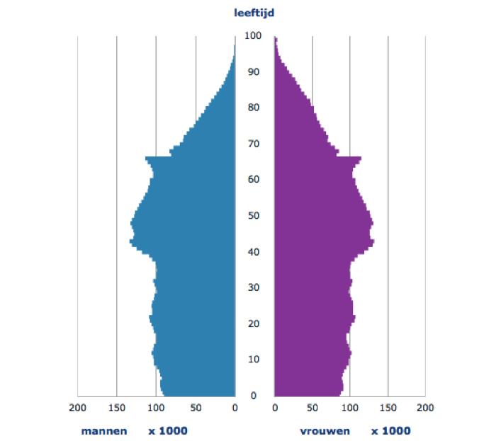 85 % NL organisaties vergrijzen sterk tot 2035.