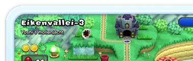 Verplaats Mario naar een level en kies het om te beginnen.