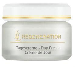 LL REGENERATION DAY CREAM Een hydraterende en beschermende crème met het effectieve s Ochtends na het reinigen en na het gebruik van de LL REGENERATION BLOSSOM DEW GEL.