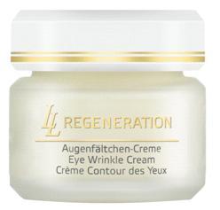 LL REGENERATION EYE WRINKLE CREME Oogcrème met het zeer effectieve - Oogzone - Ook zeer geschikt voor mensen die contactlenzen dragen s Ochtends en s avonds, breng aan met de vingertoppen op de zone