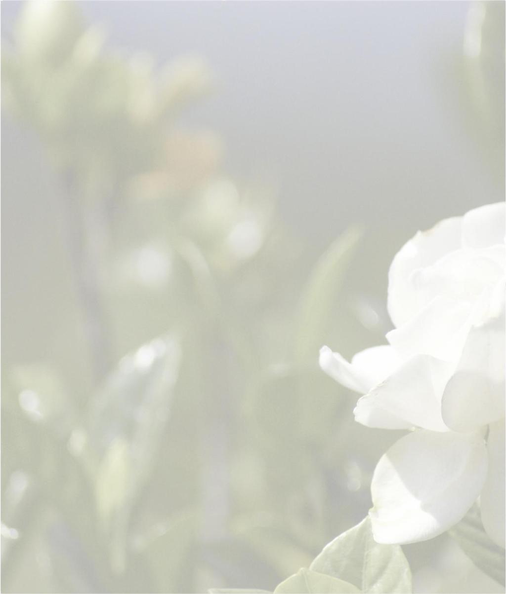 aromatherapie tekst: Ellen Wagenaar, gedicht: Annemarie Kok, foto s: Ellen Wagenaar en Marleen Sahepaty-Sapulette Dankzij het hoge gehalte van de esters is gardeniaolie een zeer rustgevende en